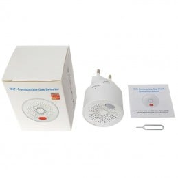 Tuya Smart WiFi Methaangas Detector Sensor Compatibel Alexa Google