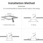 Tuya Rilevatore di Presenza Umana Smart Wifi Montaggio a Soffitto