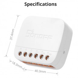 SONOFF: collegamento con termostato a batteria 