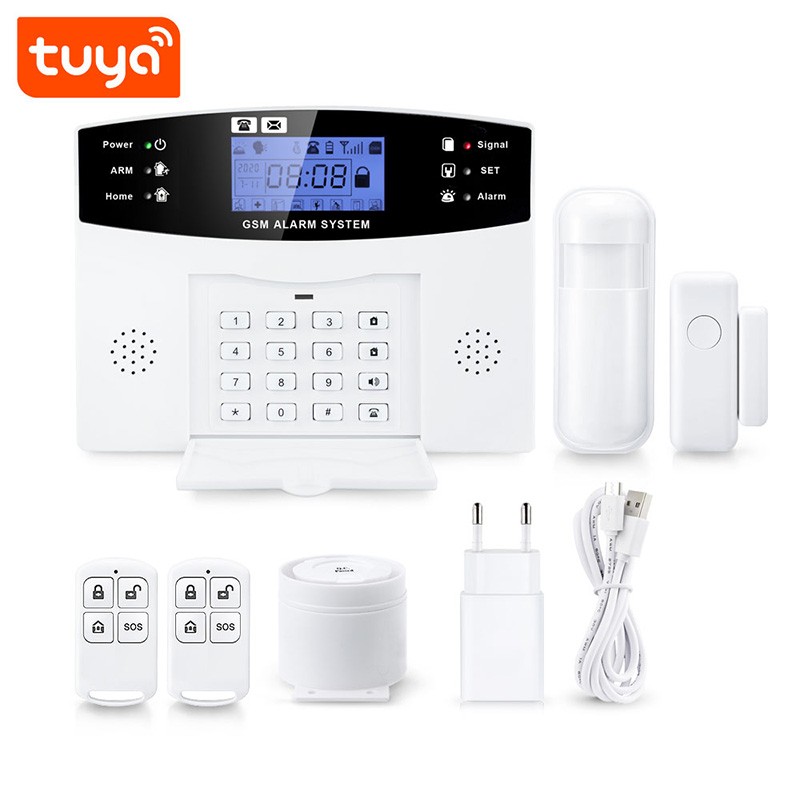 Tuya Kit Video Alarma GSM + WiFi compatible Alexa Google