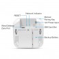 Tuya Smart WiFi Home Alarm Kit with 4G GSM Data Connection Tuya Smart WiFi Home Alarm Kit with 4G GSM Data Connection