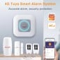 Tuya Kit di Allarme Casa Smart WiFi con Connessione Dati GSM 4G Tuya Kit di Allarme Casa Smart WiFi con Connessione Dati GSM 4G