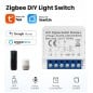 Tuya Zigbee 2-Kanal-Modul ohne Neutralleiter Tuya Zigbee 2-Kanal-Modul ohne Neutralleiter