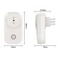 Tuya 16A Smart WiFi-stopcontact met verbruiksmonitoring Tuya 16A Smart WiFi-stopcontact met verbruiksmonitoring