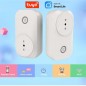 Tuya 16A Smart WiFi-Steckdose mit Verbrauchsüberwachung Tuya 16A Smart WiFi-Steckdose mit Verbrauchsüberwachung
