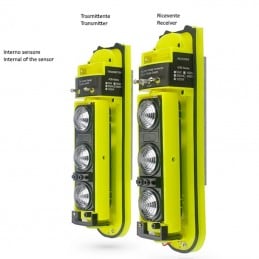 Tuya wasserdichte Infrarot-Perimeterbarriere mit Solarpanel
