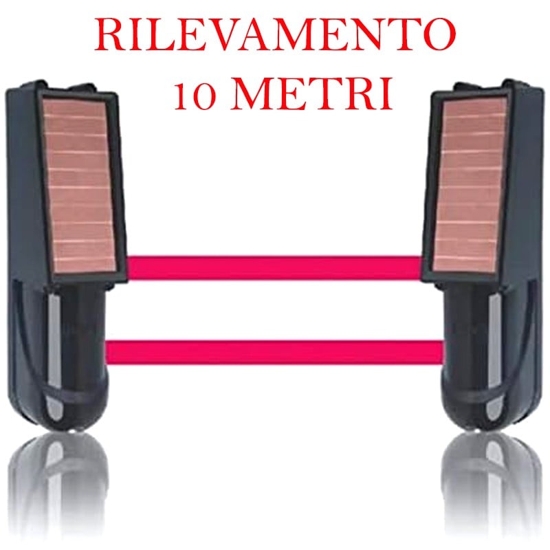 Barrière périmétrique infrarouge sans fil Tuya avec panneau solaire Barrière périmétrique infrarouge sans fil Tuya avec panneau solaire