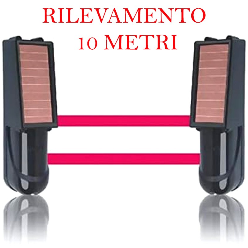 Tuya draadloze infrarood perimeterbarrière met zonnepaneel Tuya draadloze infrarood perimeterbarrière met zonnepaneel