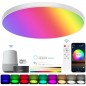 Tuya 24W LED plafonnier intelligent Bluetooth RGBCW ultra-mince Tuya 24W LED plafonnier intelligent Bluetooth RGBCW ultra-mince
