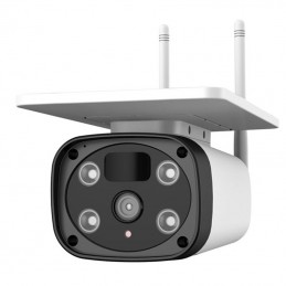 Tuya Smart WiFi-camera met zonnepaneelbatterij en 2,0 MP sirene