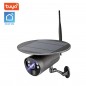 Cámara de seguridad inteligente Tuya 4G con panel solar exterior de 2 MP