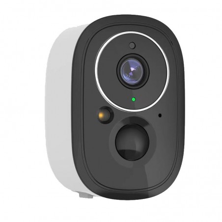 Caméra WiFi intelligente Tuya 2 MP Plug and Play avec panneau solaire