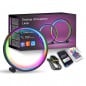 Lampe annulaire LED Tuya Smart Wifi 360° pour bureau Lampe annulaire LED Tuya Smart Wifi 360° pour bureau