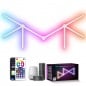Kit d'applique murale LED Tuya Smart WiFi RGBIC Kit d'applique murale LED Tuya Smart WiFi RGBIC