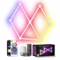 Kit de lámpara de pared LED Tuya Smart WiFi RGBIC Kit de lámpara de pared LED Tuya Smart WiFi RGBIC