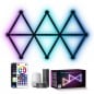 Kit d'applique murale LED Tuya Smart WiFi RGBIC Kit d'applique murale LED Tuya Smart WiFi RGBIC