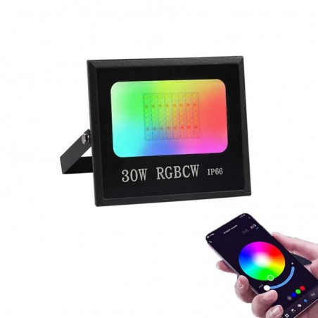 Tuya Faro a LED Smart WiFi RGBCW Impermeabile da Cablare