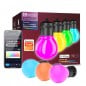 Tuya keten van G50 Smart WiFi RGBIC buitenlampen 8 meter Tuya keten van G50 Smart WiFi RGBIC buitenlampen 8 meter