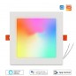 Panel LED Cuadrado Empotrable Tuya RGB+CCT Smart WiFi y Bluetooth