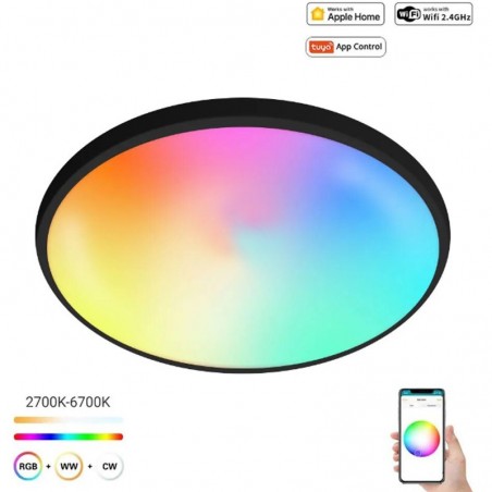 Tuya 24W Smart LED Deckenleuchte – Intelligente und vielseitige Beleuchtung