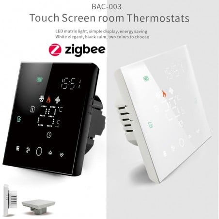 Beca BAC-003 Termostato Inteligente ZigBee para Aires Acondicionados Frío y Caliente