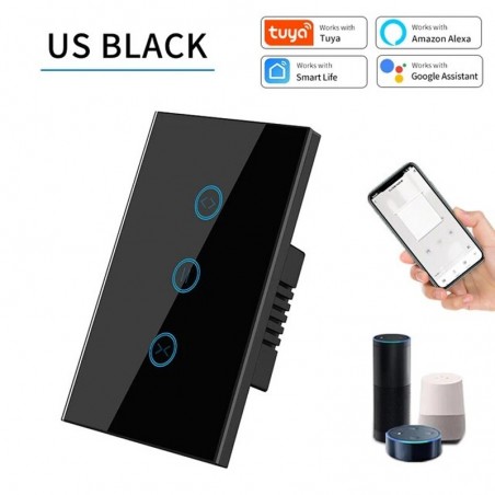 Tuya Zigbee Smart Curtain Switch: Remote Control, Voice