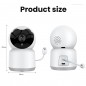 Tuya Smart WiFi 1080P HD Cámara Infantil con Temperatura y Humedad
