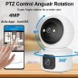Tuya-Überwachungskamera mit Dual-Objektiv, 4 MP, Smart WiFi Tuya-Überwachungskamera mit Dual-Objektiv, 4 MP, Smart WiFi