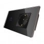 Tuya Touch Switch with Smart WiFi Wall Socket Black Tuya Touch Switch with Smart WiFi Wall Socket Black