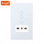 Tuya Interruttore Touch Smart WiFi con Presa Italiana Tuya Interruttore Touch Smart WiFi con Presa Italiana