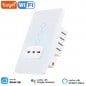 Tuya Touch Smart WiFi-schakelaar met Italiaans stopcontact Tuya Touch Smart WiFi-schakelaar met Italiaans stopcontact