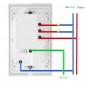 Commutateur WiFi intelligent Tuya Touch avec prise italienne Commutateur WiFi intelligent Tuya Touch avec prise italienne