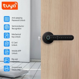 Tuya Bluetooth Smart Lock met wachtwoord voor vingerafdrukapp