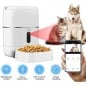 Tuya Smart WiFi Pet Food Dispenser met geïntegreerde IP-camera