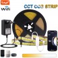 Tuya Smart WiFi COB-LED-Streifen-Kit mit hoher Dichte