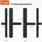 Serrure Tuya Pro avec empreinte digitale étanche et caméra WiFi intelligente Serrure Tuya Pro avec empreinte digitale étanche et caméra WiFi intelligente