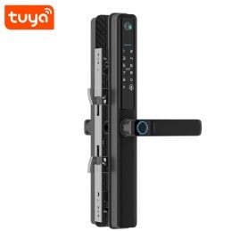 Cerradura Profesional Tuya con Huella Dactilar y Cámara IP66