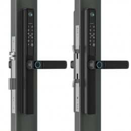Tuya Professional Lock mit Fingerabdruck und IP66-Kamera