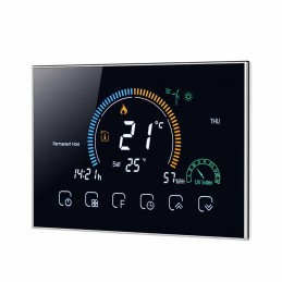 Termostato WiFi Beca BAC-8000ELW Fan Coil 240 Voltios