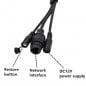 Caméra de surveillance WiFi intelligente CamHi Micro avec antenne