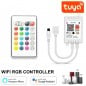 Tuya RGB+W Smart WiFi LED-Controller mit IR24-Fernbedienung