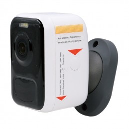 VicoHome Smart WiFi Caméra alimentée par batterie 4MP 2K Plug and Play