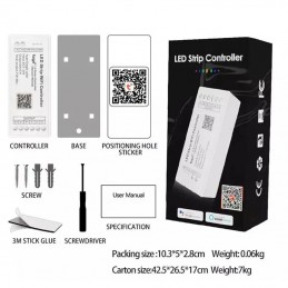 Tuya Controller Smart WiFi a 4 Zone: Illuminazione per Ogni Ambiente
