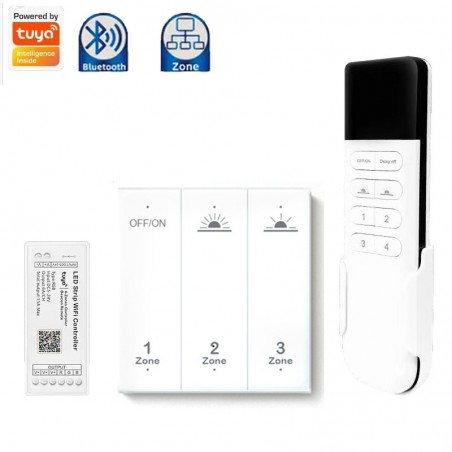 Bluetooth-afstandsbediening en bakenpaneel - Geschikt voor LED-controller