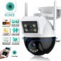 iCSee 6MP Waterproof Smart WiFi Dual Lens Security Camera iCSee 6MP Waterproof Smart WiFi Dual Lens Security Camera