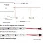 Tuya 3 Pin RGB+IC LED Strip 5 meters Waterproof