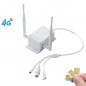 Router con Sim 4G LTE y puerto LAN IP66 para uso externo Router con Sim 4G LTE y puerto LAN IP66 para uso externo