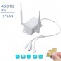Router with 4G LTE Sim and IP66 LAN port for external use Router with 4G LTE Sim and IP66 LAN port for external use