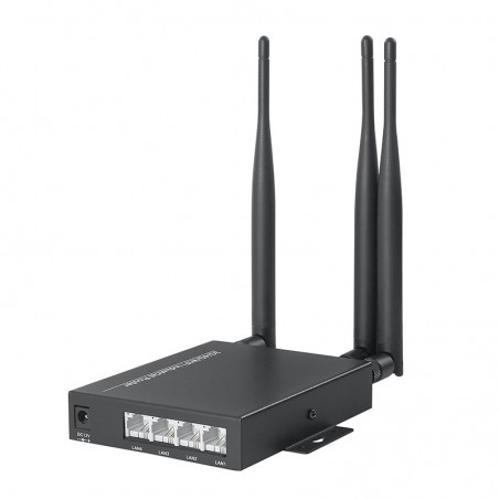 Router Professionale con Sim 4G LTE e 4 Porte LAN ad uso Esterno IP66
