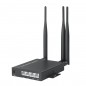 Professional router with 4G LTE SIM and 4 IP66 LAN ports for external use